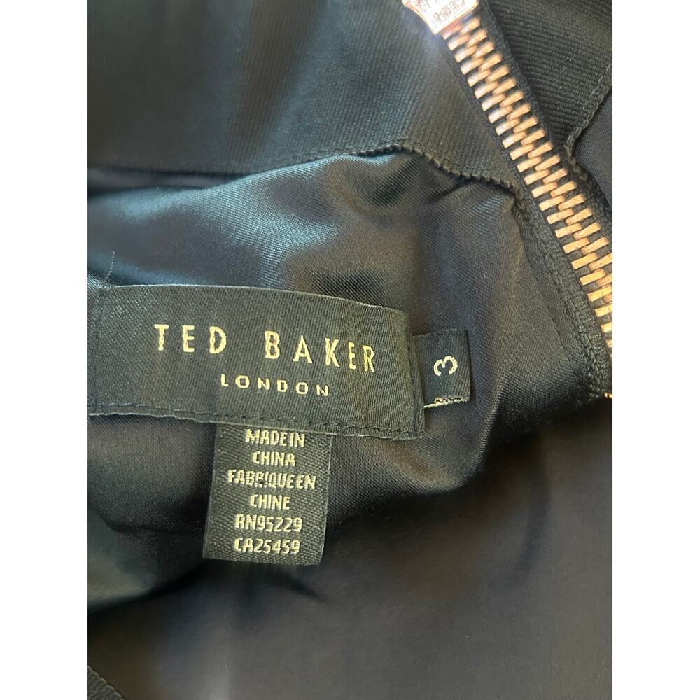 Ted Baker London "Jaimie" Skater Dress 3 US 8 M - Picture 5 of 6